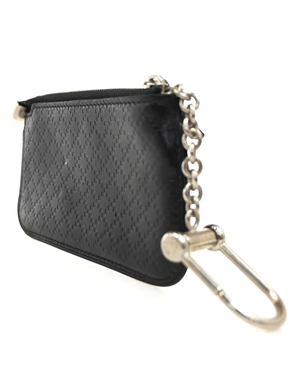 Gucci Logo Diamante Compact Coin Wallet #264506G10B - Picture 4 of 14